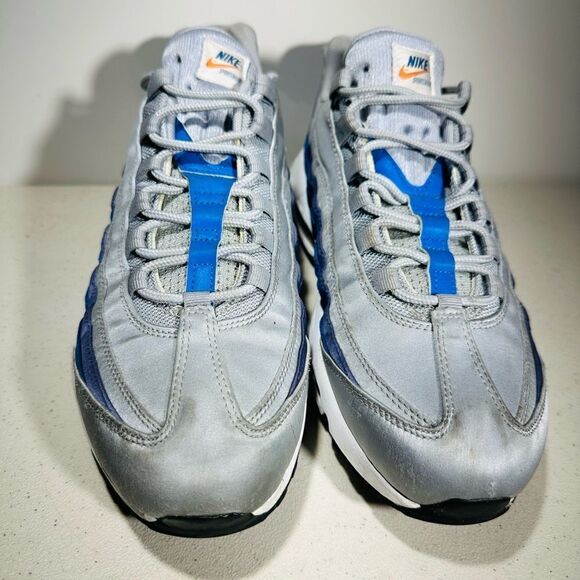 Nike Air Max 95 SE Pinwheel Blue Nebula Purple Grey AJ2018-001 Mens Size 11 - Picture 3 of 8